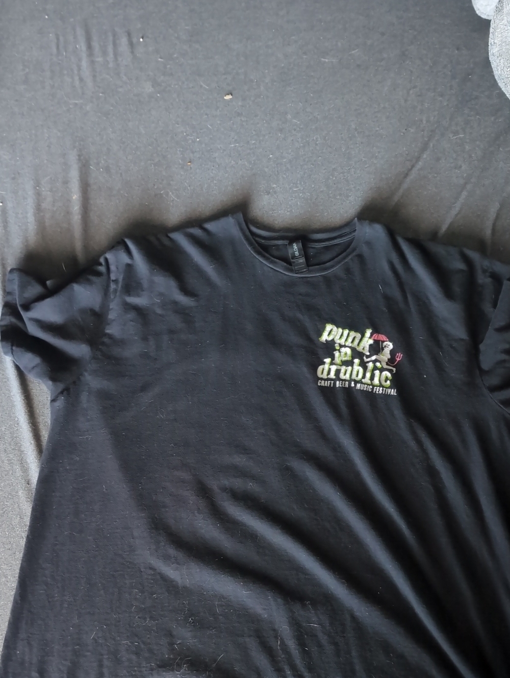 Punk in Drublic Black Logo T-Shirt